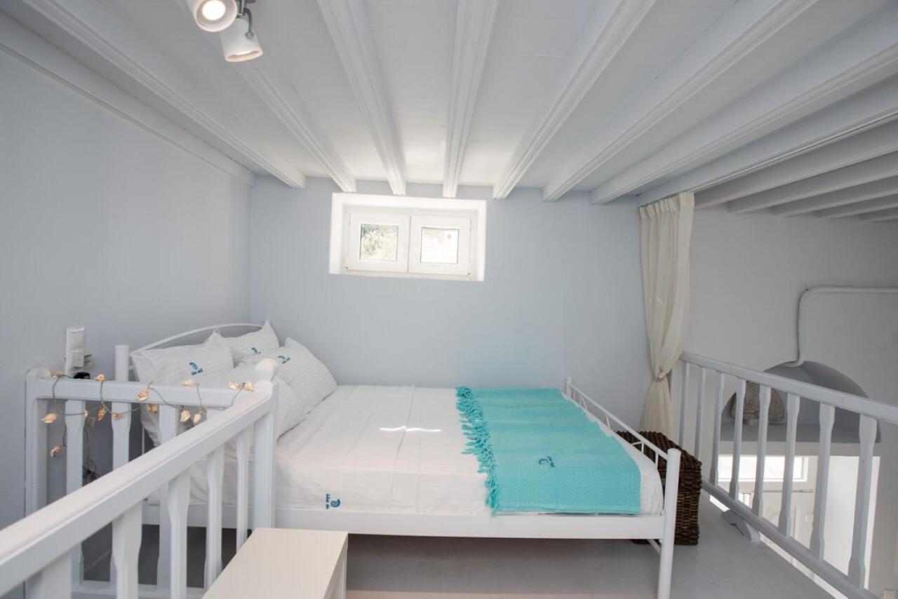 Traditional Split Level House In Mykonos Town Villa Exterior foto